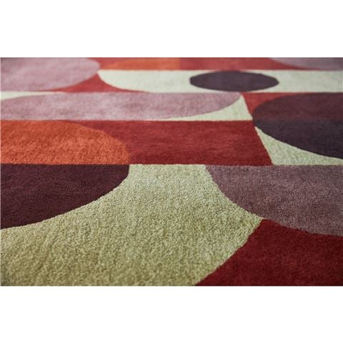Brink & Campman Decor Cosmo Rug Red 280x200cm - Peter's of Kensington