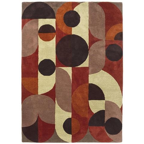 Brink & Campman Decor Cosmo Rug Red 280x200cm - Peter's of Kensington