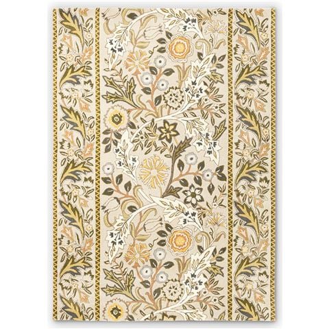 Morris & Co Wilhelmina Rug Linen 200x140cm - Peter's of Kensington