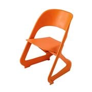 Artissin - Dining Lounge Leisure Chairs Orange Set Of 4