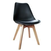 Artiss - Padded Dining Chair Black Set Of 4