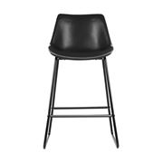 Artiss - Barstools Dining Chair PU Leather Black Set Of 2