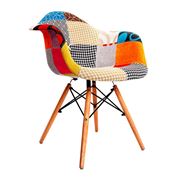 Artiss - Fabric Dining Chairs Multi Set Of 2