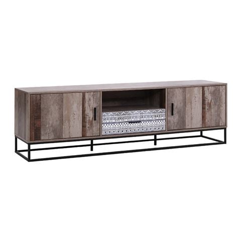 Artiss - TV Entertainment Wooden Industrial Rustic 180cm