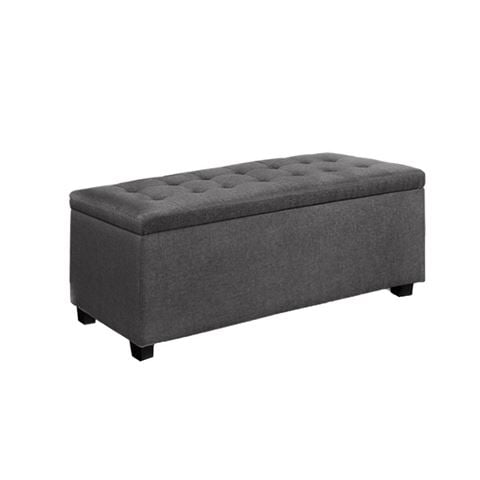 Artiss Large Fabric Storage Ottoman Grey - Peter's of Kensington
