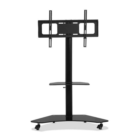Artiss Floor TV Stand Brakcket Swivel Adjustable Black - Peter's of Kensington