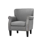 Artiss - Armchair Accent Chair Single Sofa Linen Grey