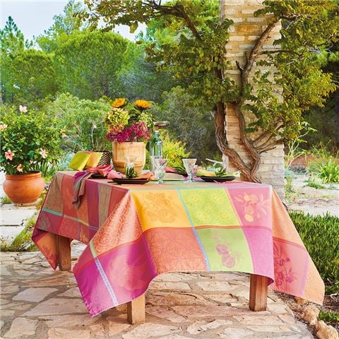 Garnier-Thiebaut - Mille Tutti Frutti Smoothie Tablecloth 180x250cm