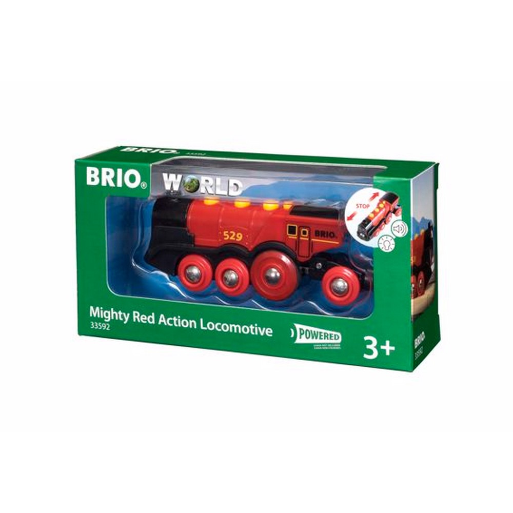 Brio Mighty Gold Action Locomotive - Toy Joy