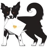 Special Delivery Cards - 3D Card Dog Collie