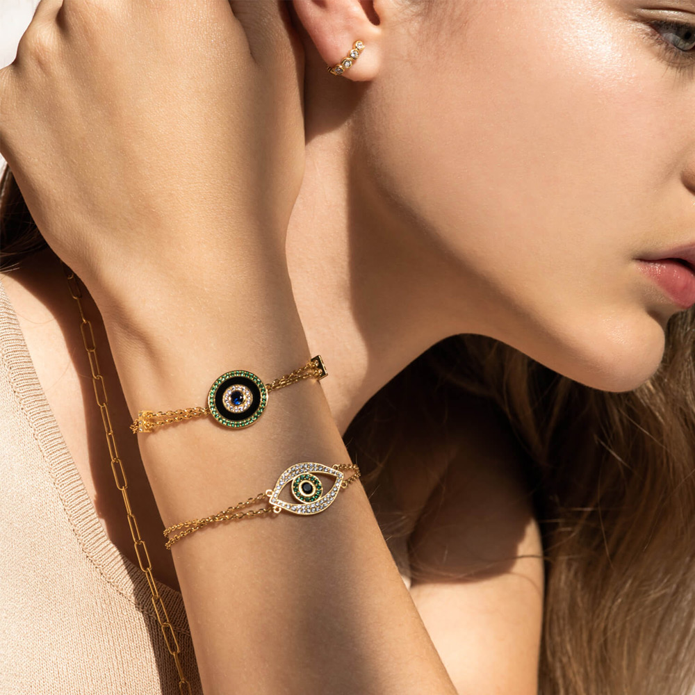 Marianna Lemos - Blue Eye Bracelet | Peter's of Kensington