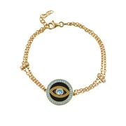 Marianna Lemos - Blue Eye Enamel Bracelet