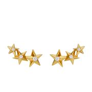Marianna Lemos - 3 Stars White Climber Earrings