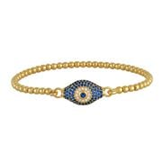 Marianna Lemos - Mini Gala Blue Bracelet Med/Large