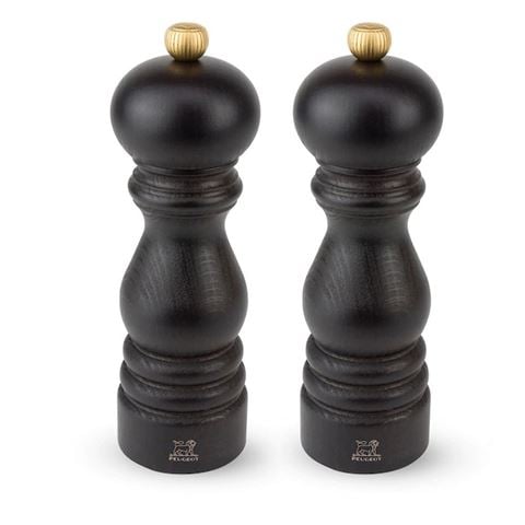 Peugeot - Paris Salt & Pepper Mill Set Chocolate 18cm 2pce