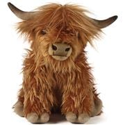 Living Nature - Highland Cow With Sound 30cm