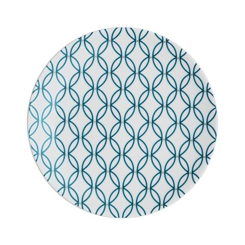 Denby - Porcelain Modern Deco Small Plate Set 4pce