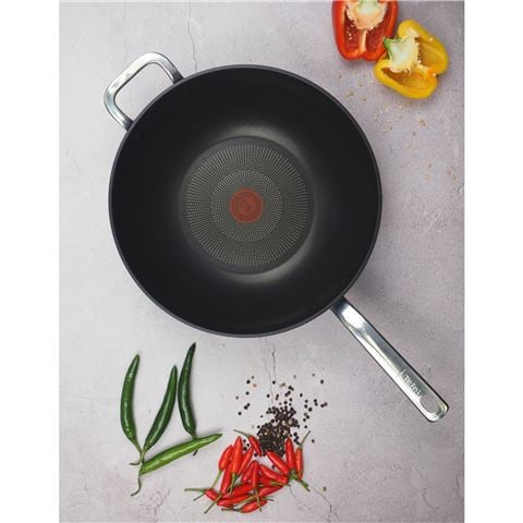 Tefal - Premium Specialty Induction Non-Stick Wok 32cm