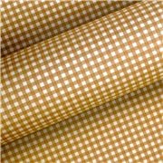 Vandoros - Wrapping Paper Gingham Toffee 76cm x 2.5cm