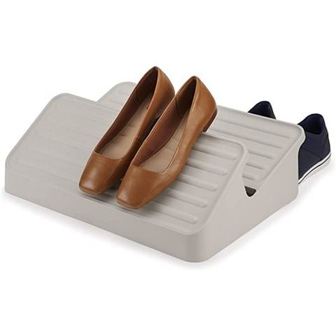 Joseph Joseph - Shoe-In Space-Saving Shoe Rack Ecru Large 35x46.8cm