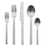 Greg Natale - Mies Cutlery Set S/Steel Brushed Silver 5pce