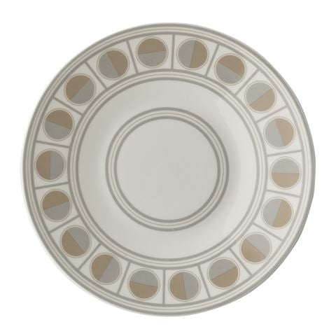 Greg Natale - Amalfi Bread Plate Beige & Peach 19cm