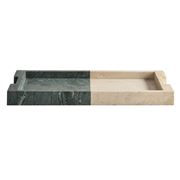 Greg Natale - Carter Tray Foresta Marble & Travertine Small