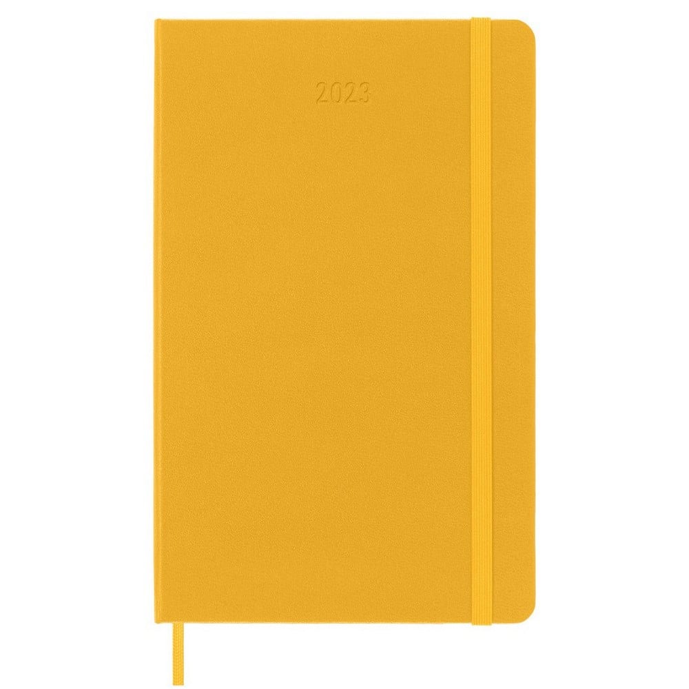 Moleskine - 2023 Daily Diary Hard Cover Large Orange Yellow | Peter's ...