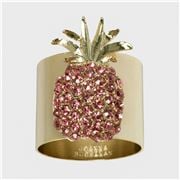 Joanna Buchanan - Pineapple Napkin Ring Set Pink 2pce