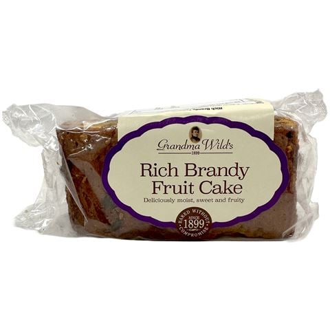 Grandma Wild - Rich Brandy Fruit Cake 350g