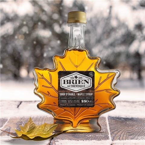 Brien - Pure Maple Syrup Maple Leaf Bottle 250ml