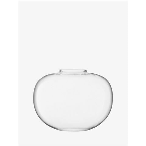 LSA Flower Curved Bouquet Vase 20cm Clear - Peter's of Kensington