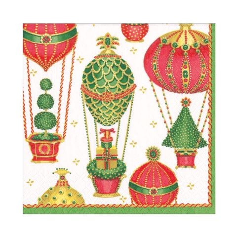 Caspari - Christmas Napkin Christmas In The Air 20pce