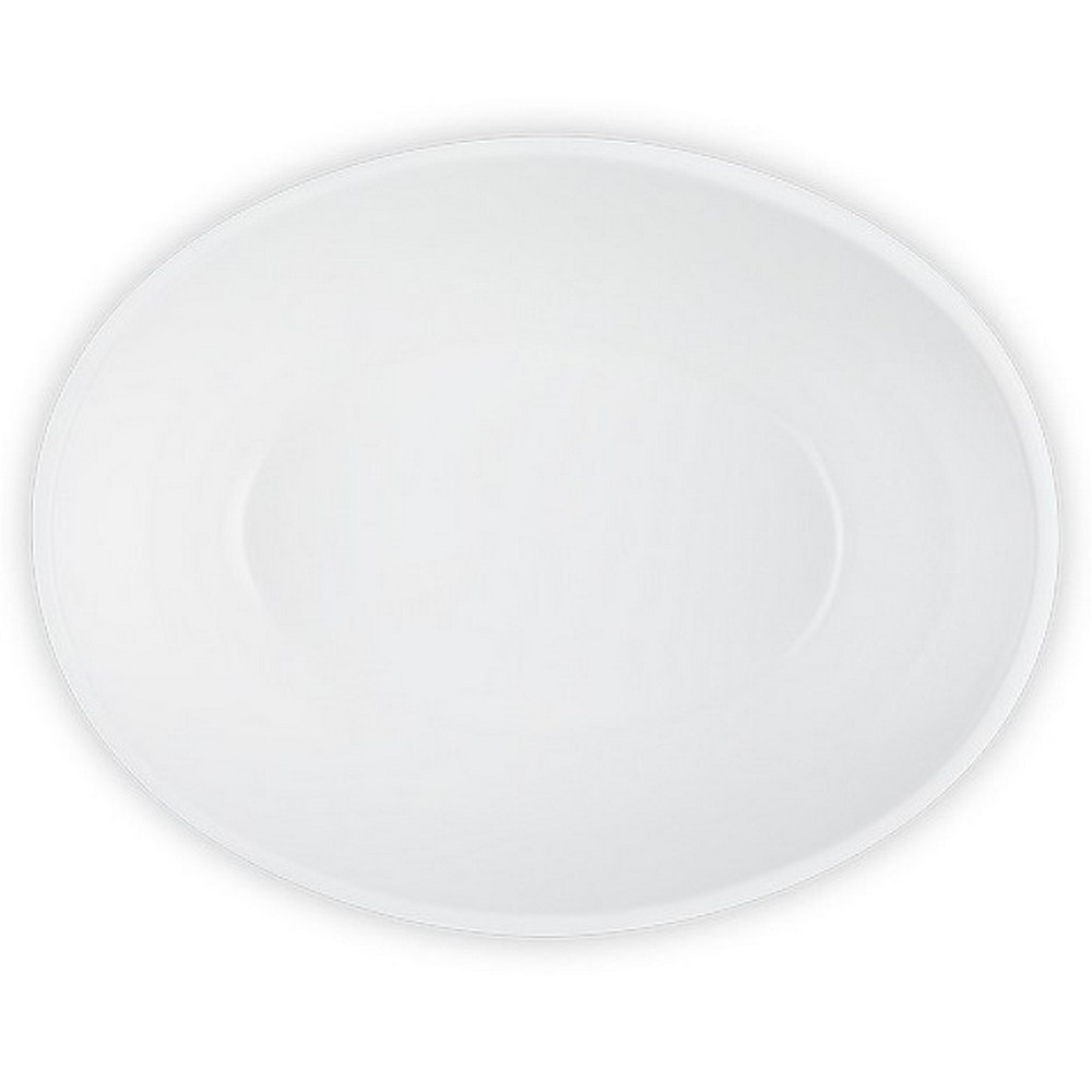 Le Creuset Oval Serving Bowl Meringue 29cm