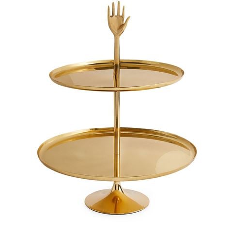 Jonathan Adler - Eve Two-Tier Gold-Toned Tray  28x35.5cm