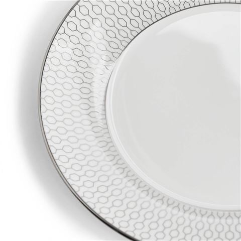 Wedgwood GIO Platinum Plate 17cm - Peter's of Kensington