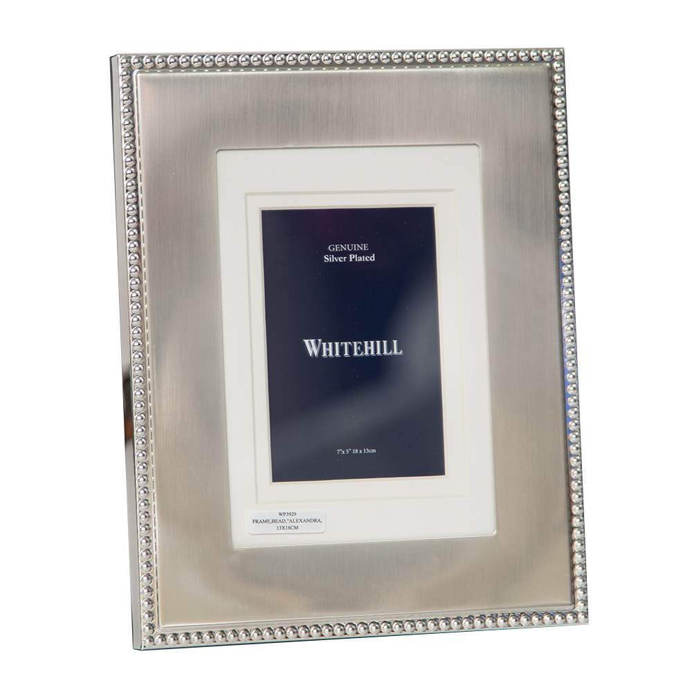 Whitehill - Frame Bead Silver Plated Alexandra 13x18cm | Peter's of ...