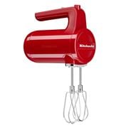 KitchenAid - Cordless Hand Mixer Empire Red KHMB732