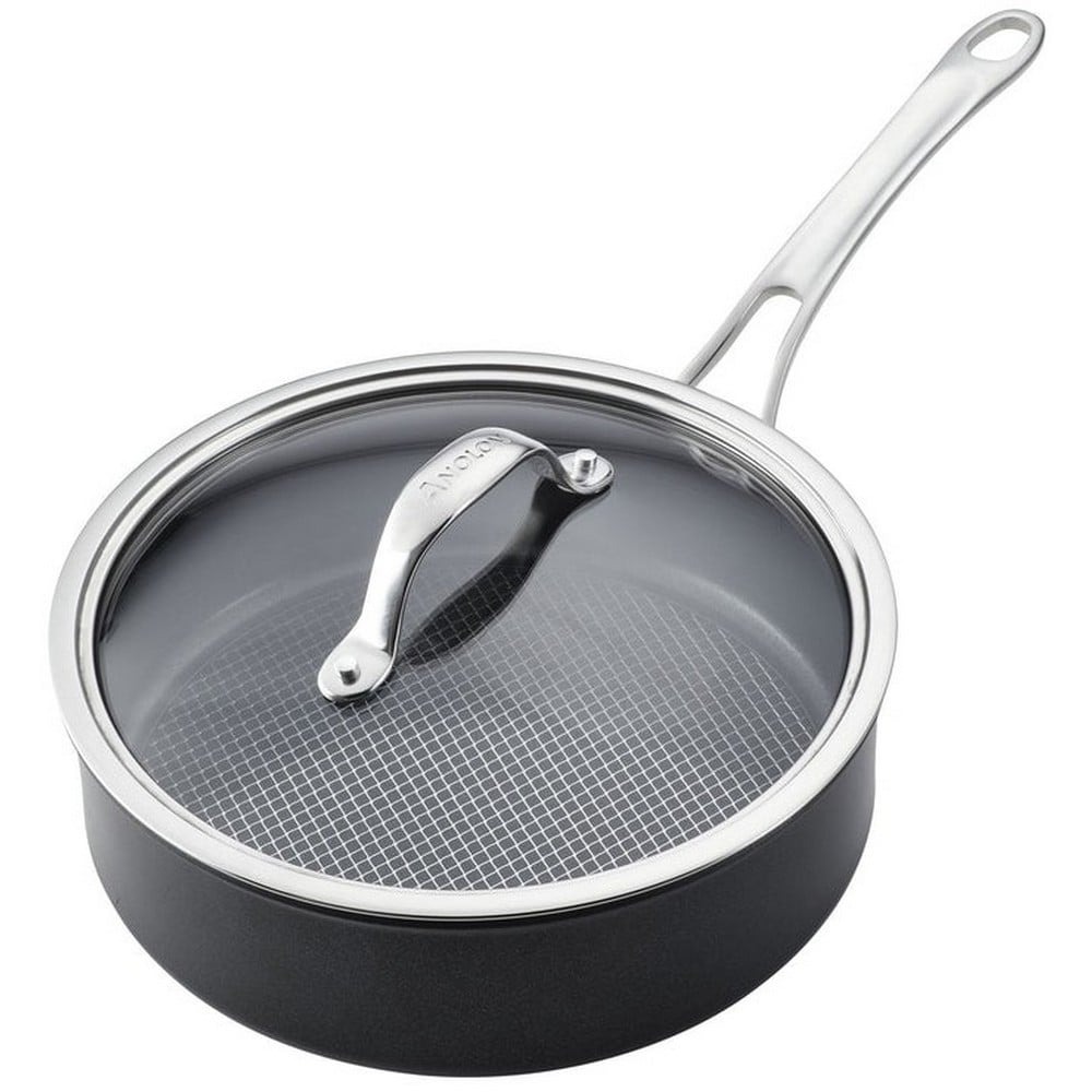 Anolon X Seartech Saute Pan with Lid 24cm/3.3L Peter's of Kensington