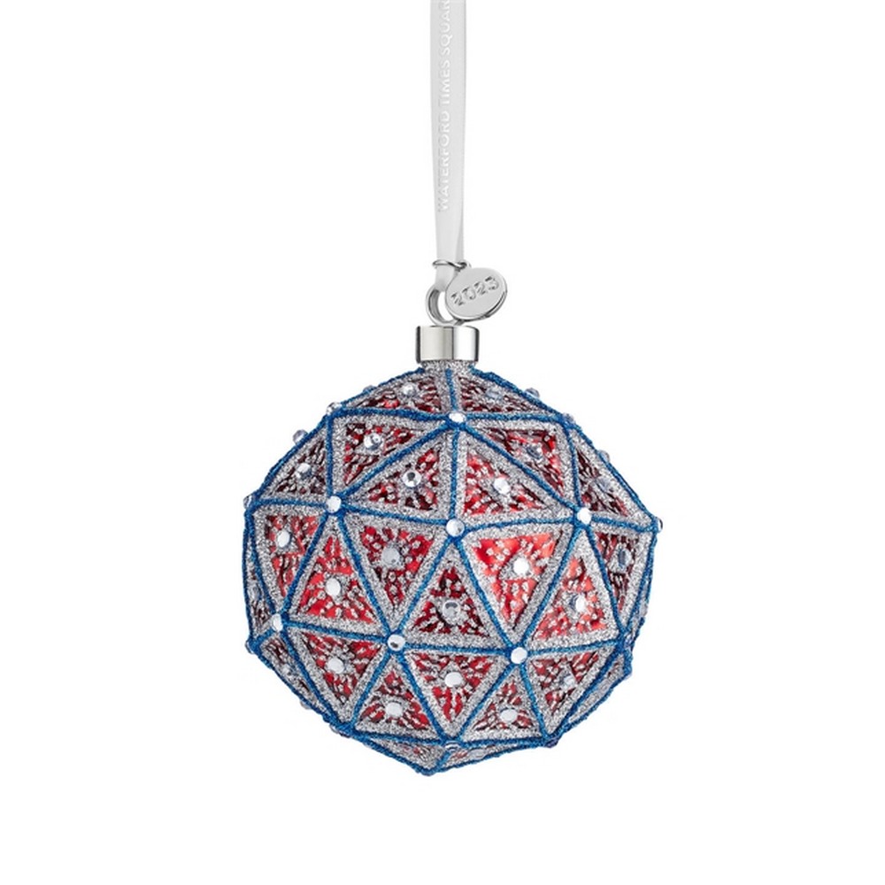 Waterford Times Square Replica Ball Ornament Love 2023 Peter's of