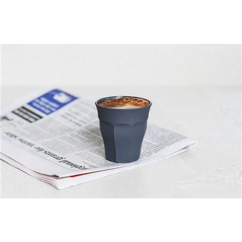 Duralex Picardie Soft Touch Grey Tumbler Set 90ml/6pce - Peter's of Kensington