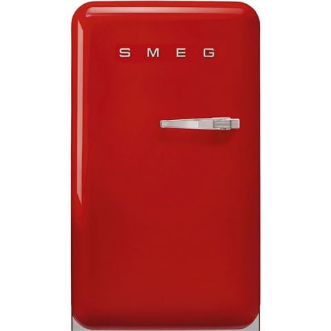 Smeg 50's Retro Bar Refrigerator L/H Red 135L - Peter's of Kensington