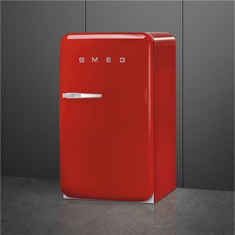 Smeg 50's Retro Style Bar Refrigerator R/H Red 135L - Peter's of Kensington
