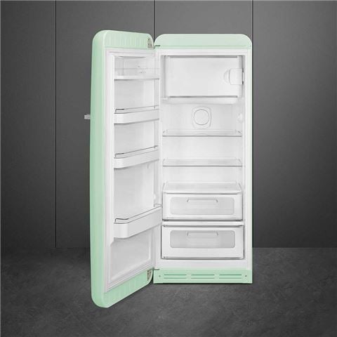 Smeg 50's Retro Style Refrigerator L/H Pastel Green 270L - Peter's of Kensington