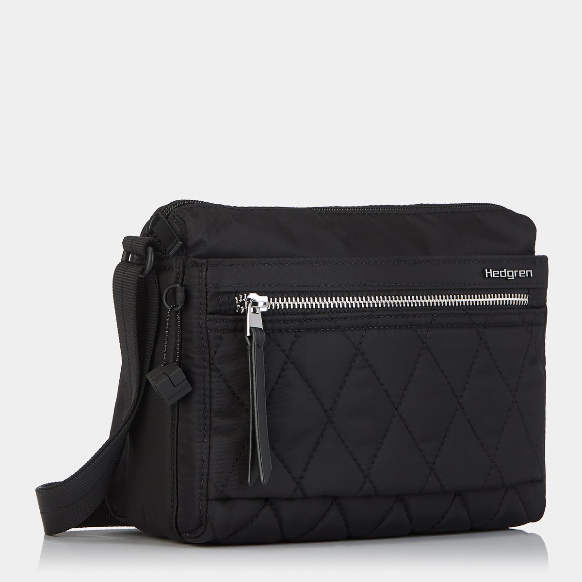 Hedgren - Eye Crossbody Bag Quilted Black | Peter's of Kensington