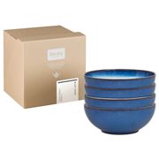 Denby - Blue Haze Coupe Cereal Bowl Set 4pce