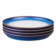 Denby - Blue Haze Coupe Dinner Plate Set 4pce