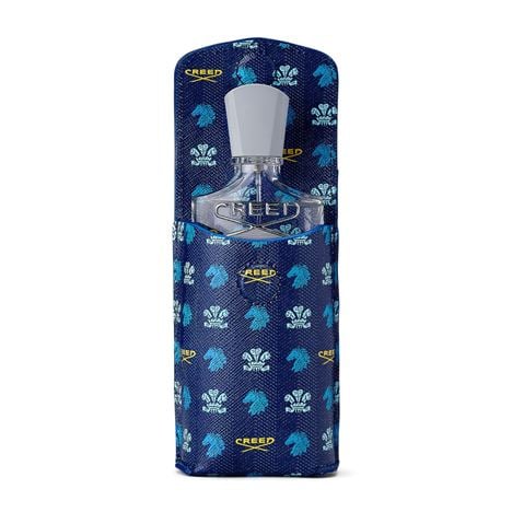Creed Ltd Ed. Leather Sleeve for A 50ml Creed Fragrance Navy Blue - Peter's of Kensington