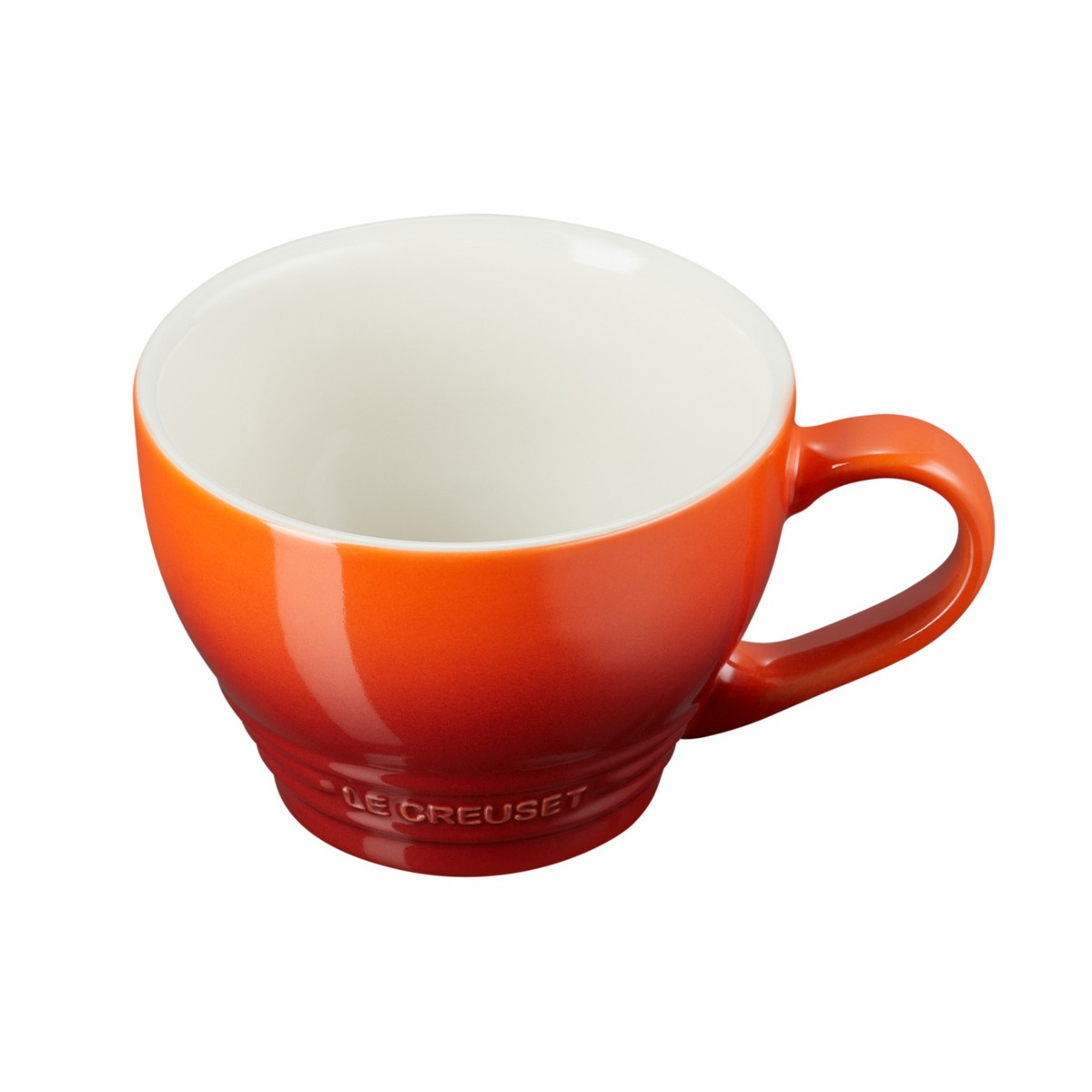 Le Creuset Stoneware Grand Mug Cayenne 400ml Peter's of Kensington