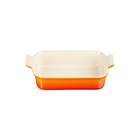Le Creuset Heritage Rectangular Dish Volcanic 26cm - Peter's of Kensington
